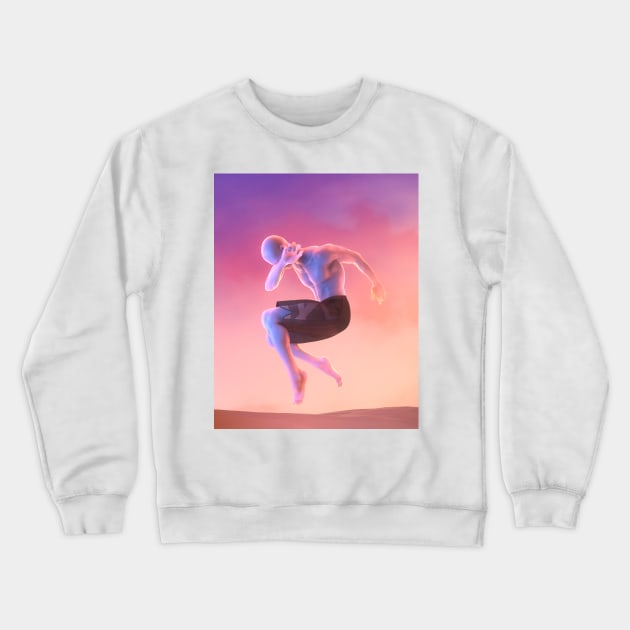 5 (1) Crewneck Sweatshirt by esawiyy